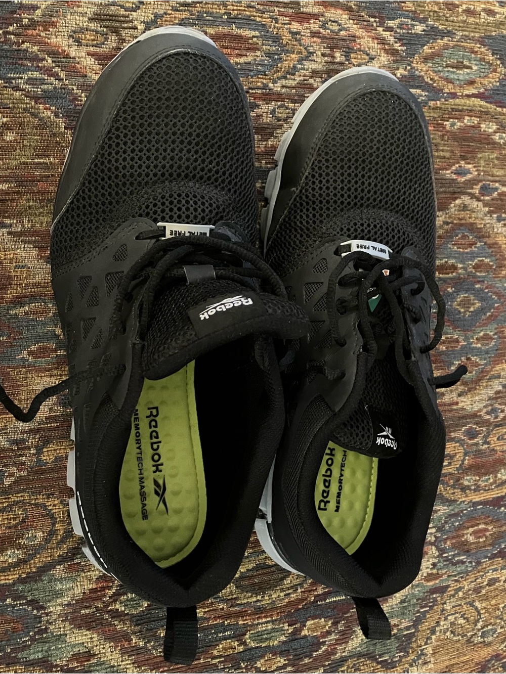 Reebok Men's Black Work Sneakers